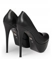 Michael Soul ARIA - Plateau Pumps schwarz matt