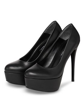 Michael Soul ARIA - Plateau Pumps schwarz matt Michael Soul ARIA - Plateau Pumps schwarz matt