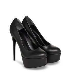 Michael Soul ARIA - Plateau Pumps schwarz matt Michael Soul ARIA - Plateau Pumps schwarz matt