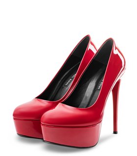 Michael Soul ARIA - Plateau Pumps rot lack Michael Soul ARIA - Plateau Pumps rot lack