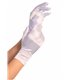 Schwarze Satin Handschuhe Handgelenklang | Leg Avenue