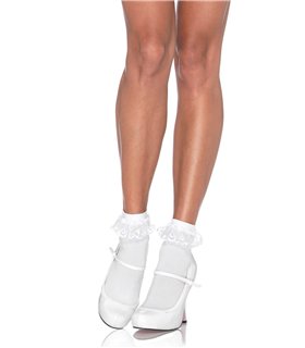 Süße Söckchen mit Spitzenrüsche | Leg Avenue