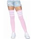 Sportliche Overknee Strümpfe schwarz | Leg Avenue