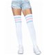 Sportliche Overknee Strümpfe schwarz | Leg Avenue