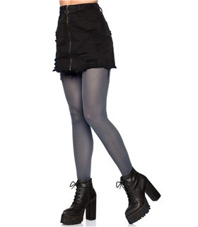 Nylon opaque pantyhose