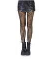 Netzstrumpfhose mit okkultischem Pentagramm-Muster für Gothic & Halloween | Leg Avenue
