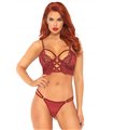 Sexy Spitzen-BH und String - verführerisches Dessous-Set | Leg Avenue