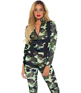 Sexy Fallschirmjäger Kostüm | Leg Avenue