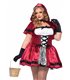 Gothic Rotkäppchen Queen Size | Leg Avenue
