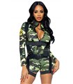 Kostüm - Sexy Tarnfarben Militärkostüm | Leg Avenue