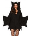 Kostüm - Flauschige Fledermaus mit Kapuze | Leg Avenue