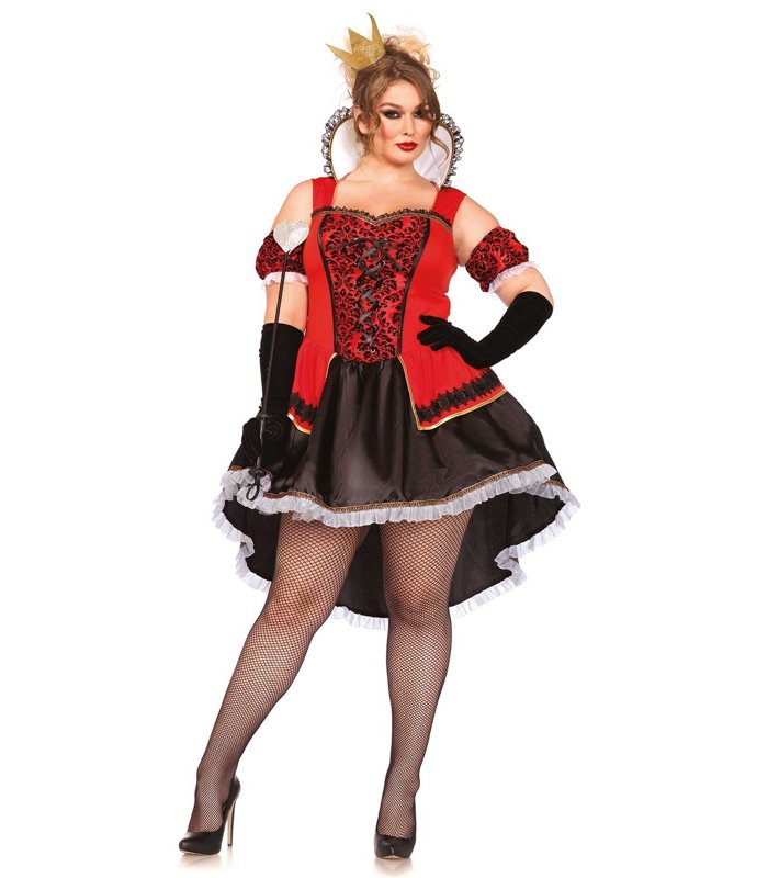Kostüm Herzdame Queen Size | Leg Avenue