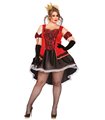 Kostüm - Herzdame Queen Size | Leg Avenue