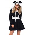 Kostüm - Panda Kleid mit Kapuze | Leg Avenue