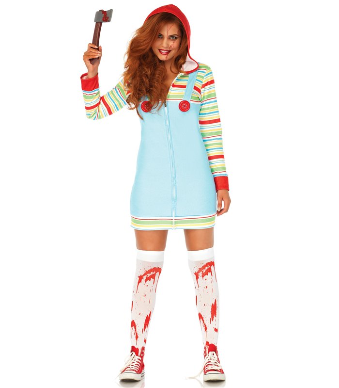 Gemütliche Killerpuppe Kostüm für Halloween | Leg Avenue