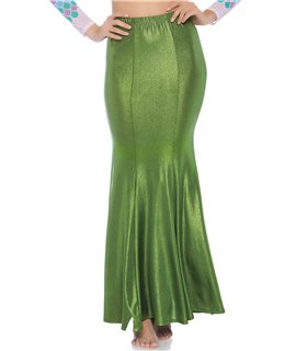 Shimmer spandex mermaid skirt