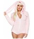 Kuscheliges Hasen Kostüm Damen in Pink | Leg Avenue