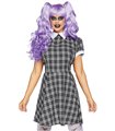 Kostüm - Kariertes Babydoll-Kleid | Leg Avenue