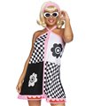 Zeitreise Kostüm Blumiges 60s Sweetie Kleid | Leg Avenue