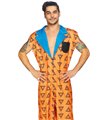 Kostüm - Jumpsuit orange mit Dreiecksmuster | Leg Avenue