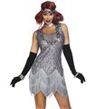 Kostüm - 20er Jahre Pailettenkleid | Leg Avenue