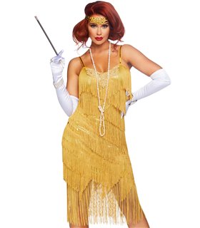 Zeitreise Kostüm 20er Jahre Party Lady | Leg Avenue