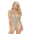 Blickdichter Regenbogen Teddy | Leg Avenue