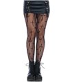 Gothic-Strumpfhose mit Kreuzen | Leg Avenue