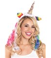 Kostümzubehör - Regenbogen Einhorn Haarreif | Leg Avenue