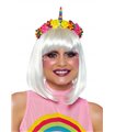 Kostümzubehör - Regenbogen-Einhorn-Stirnband bunt | Leg Avenue