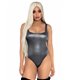 Body mit Thong Rückseite in Metallik | Leg Avenue
