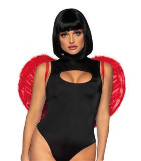 Marabou feather devil wings