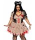 Tödliche Voodoo-Puppen-Kostüm für gruselige Nächte Queen Size | Leg Avenue