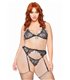 BH & String Set 2 teilig Queen Size | Leg Avenue