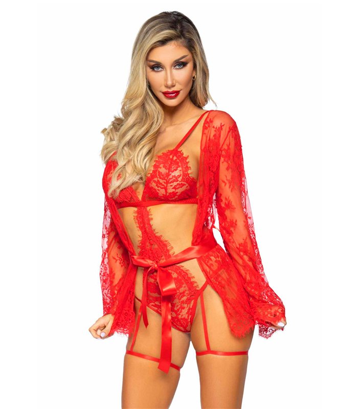 sexy netzbody mit Muster schwarz | Leg Avenue