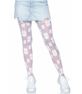 Daisy nylon sheer tights