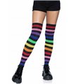 Regenbogen Overknee Strümpfe - Bunte Kniestrümpfe | Leg Avenue