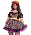 Kostüm - Marigold - Dia De Las Muertos - Queen Size | Leg Avenue