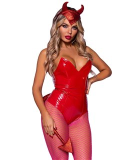 Teufel Stirnband und langer Schwanz | Leg Avenue