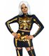 Elegantes Golden Skeleton Kostüm für unvergessliche Halloween-Nächte | Leg Avenue