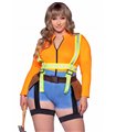 Kostüm - Bauarbeiterin - Queen Size | Leg Avenue