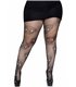 Totenkopf fishnet Strumpfhose schwarz | Leg Avenue