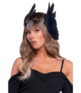 Feather headband