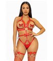 Vegan Leder Harness | Leg Avenue