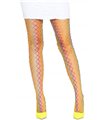 Netzstrumpfhose in Regenbogenfarben | Leg Avenue