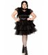 Raving Rebel Kostüm für Frauen in aufregendem Design Queen Size | Leg Avenue