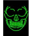 Kostümzubehör - Totenkopf-Gesichtsschmuck-Aufkleber | Leg Avenue