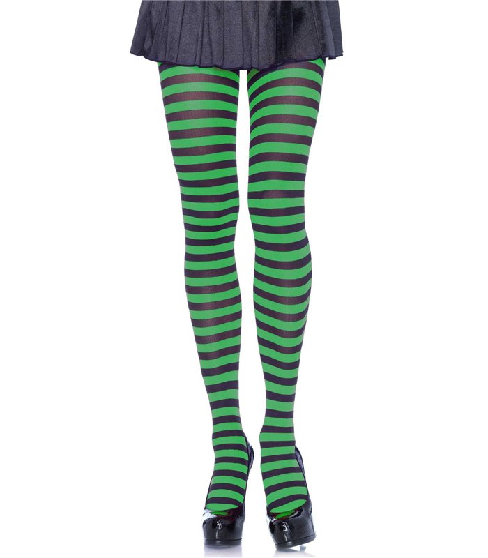 Nylonstrumpfhose mit Streifen | Leg Avenue