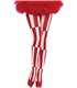 Optische Illusion Strumpfhose Schwarz/Weiß gestreift | Leg Avenue 