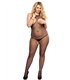 Sexy Body mit offenem Schritt und offene Brüste Queensize schwarz | Leg Avenue